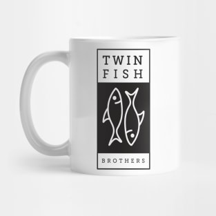 Twin Fish Brother Mug